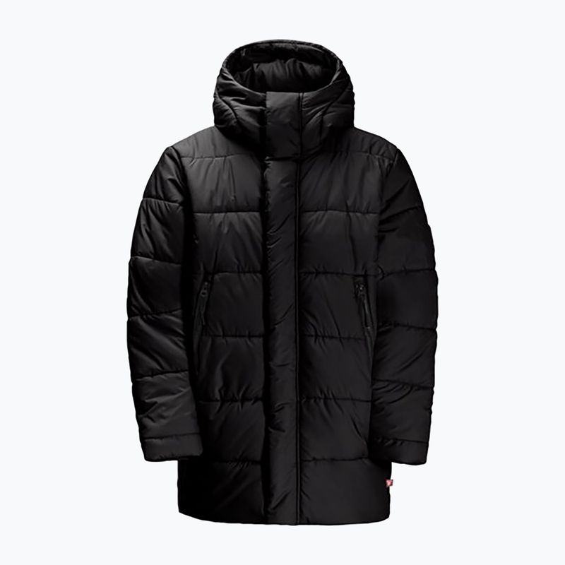 Detská zateplená bunda Jack Wolfskin Teen Ins Long granite black 4