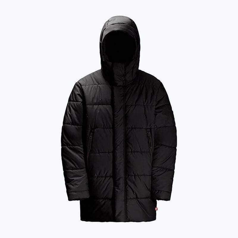 Detská zateplená bunda Jack Wolfskin Teen Ins Long granite black 6