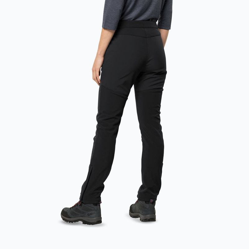 Dámske trekové nohavice Jack Wolfskin Stollberg black 2