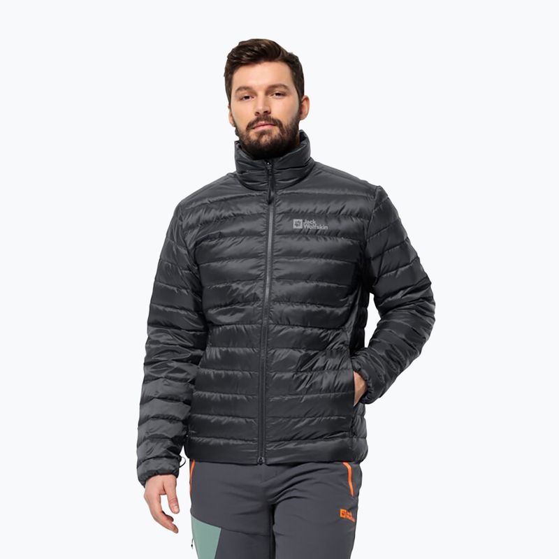 Pánska bunda Jack Wolfskin Pilvi Down black