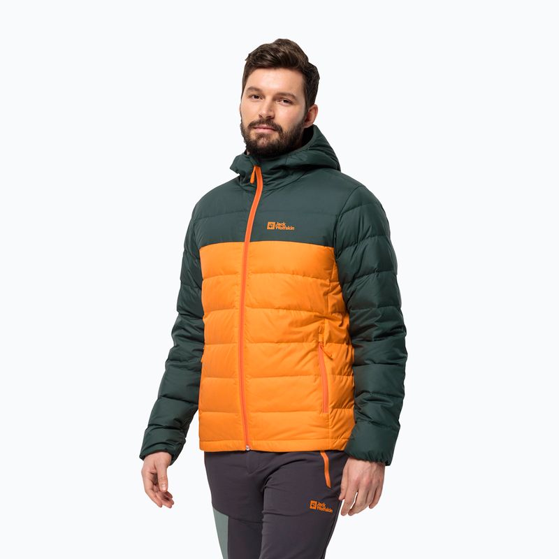 Pánska bunda do dažďa Jack Wolfskin Ather Down Hoody