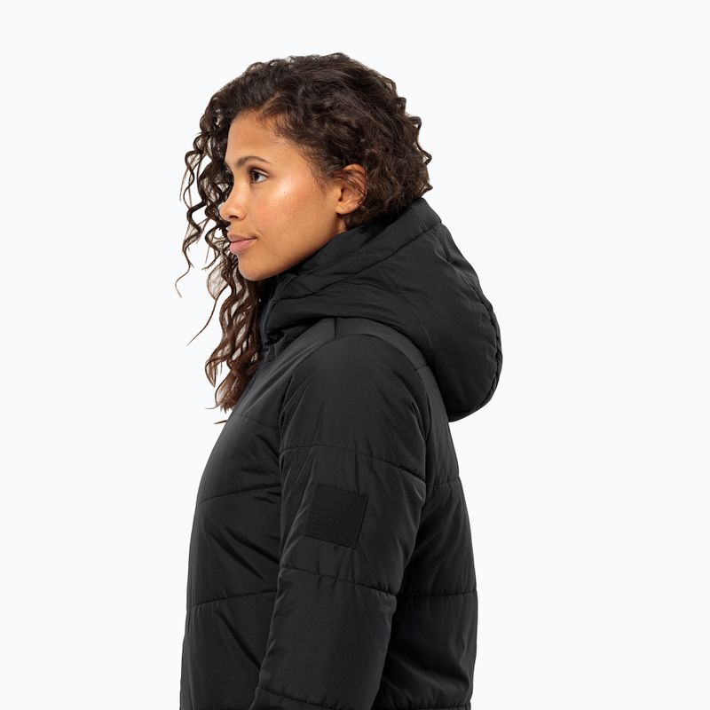 Dámsky páperový kabát Jack Wolfskin Deutzer Coat black 4