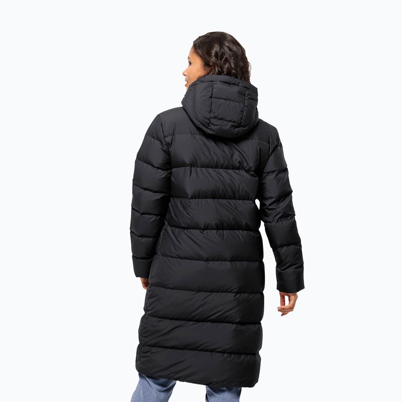Dámska páperová bunda Jack Wolfskin Frozen Palace black 2