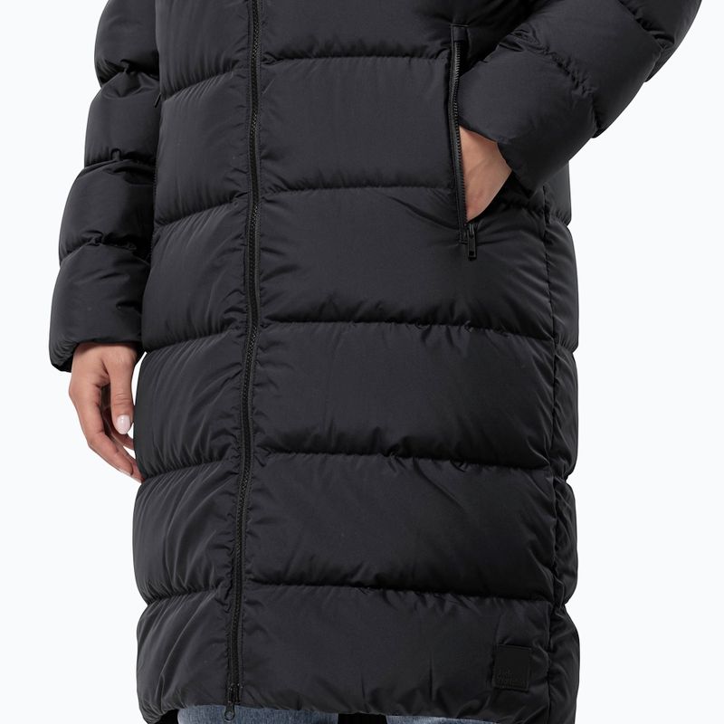 Dámska páperová bunda Jack Wolfskin Frozen Palace black 5