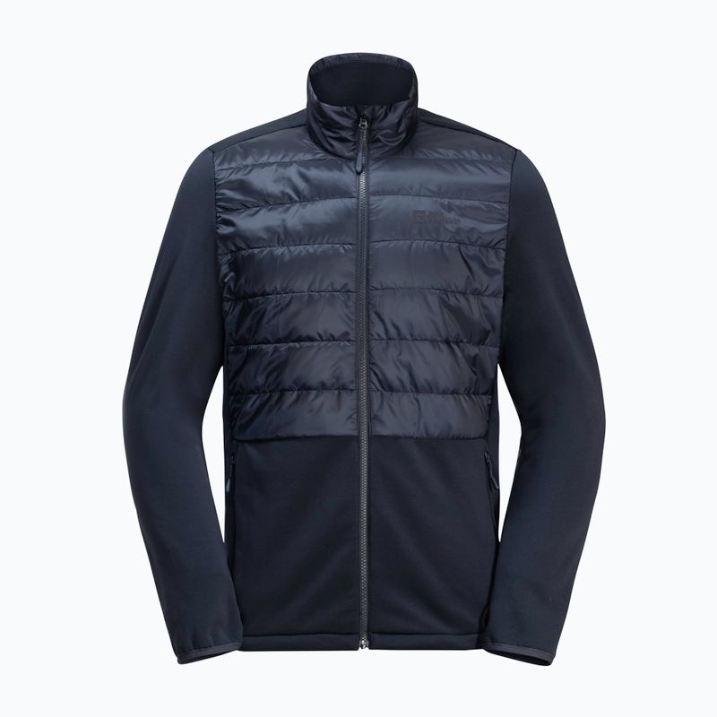 Jack Wolfskin pánska bunda do dažďa Feldberg Luntal 3v1 night blue 11