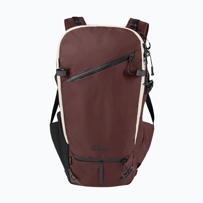 Jack Wolfskin Alpspitze 25 l lyžiarsky batoh dark maroon