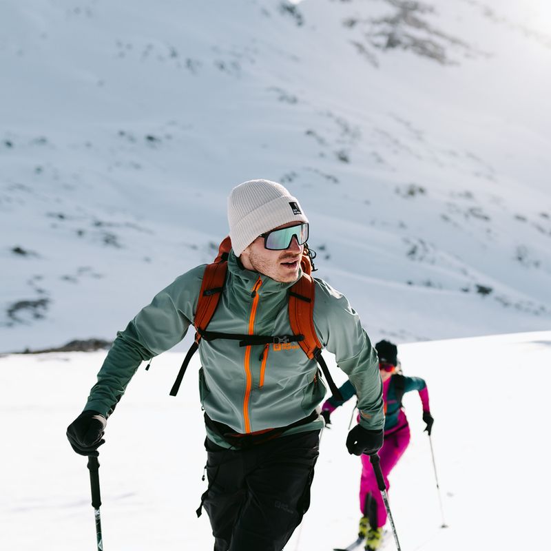 Jack Wolfskin Alpspitze 25 l lyžiarsky batoh dark maroon 6