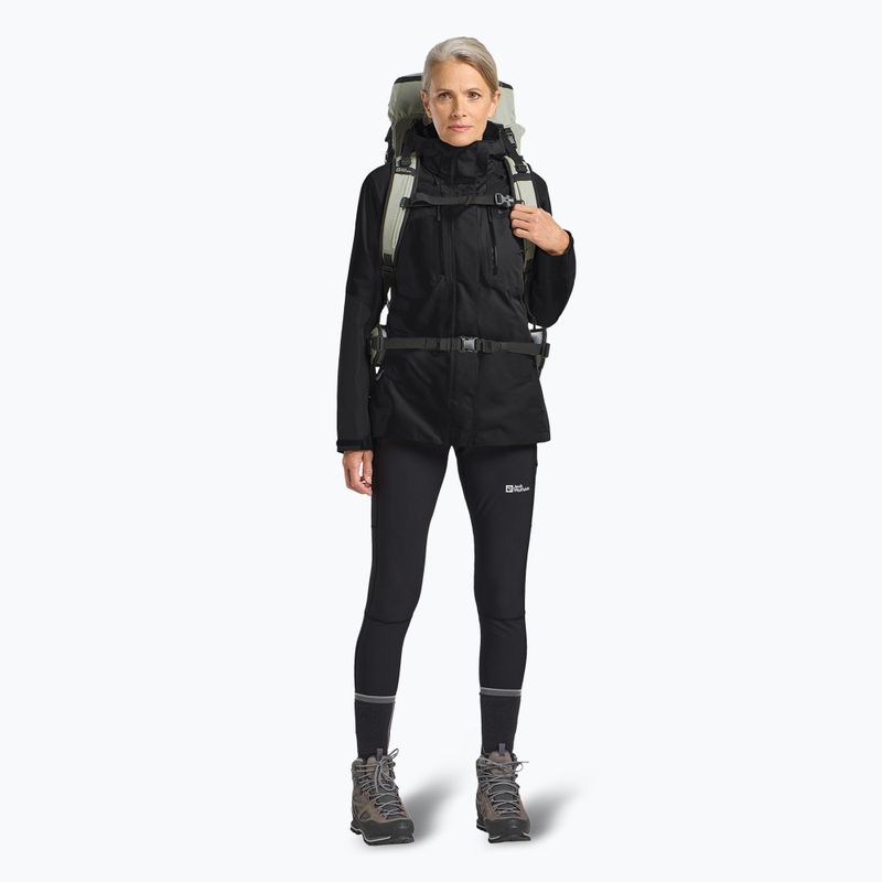 Dámska bunda do dažďa Jack Wolfskin Jasper 2L black 2