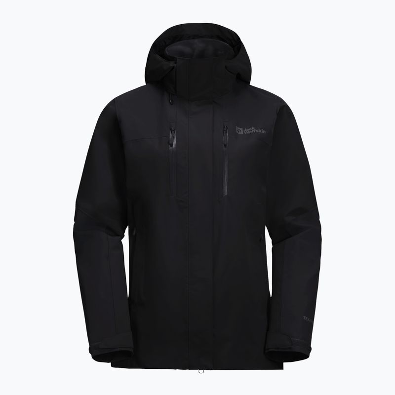 Dámska bunda do dažďa Jack Wolfskin Jasper 2L black 10