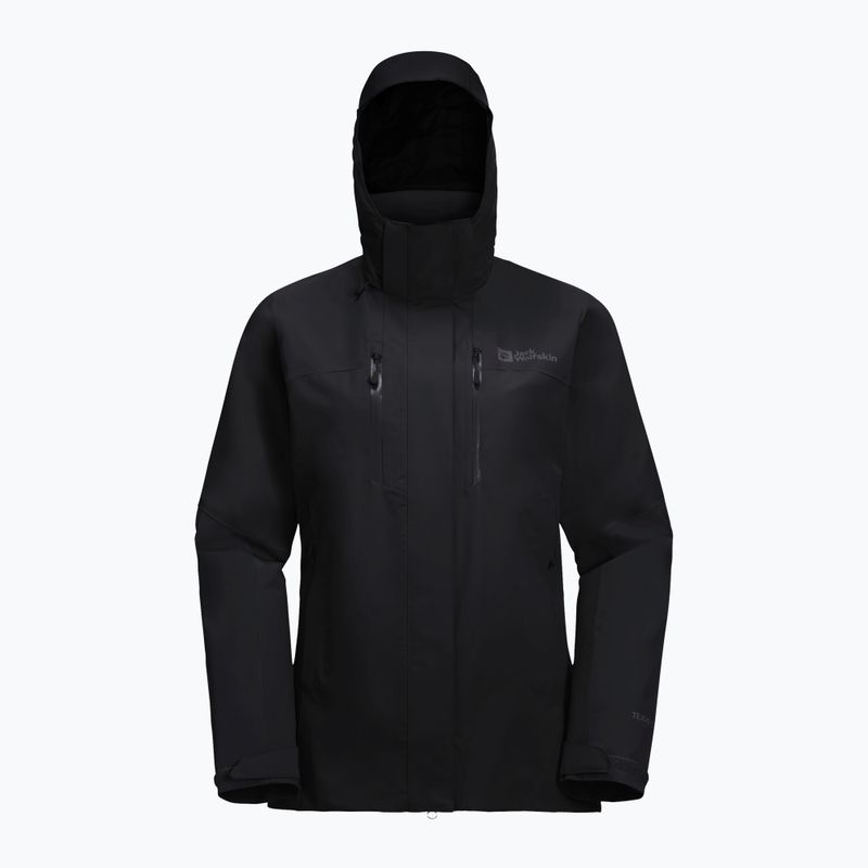 Dámska bunda do dažďa Jack Wolfskin Jasper 2L black 11