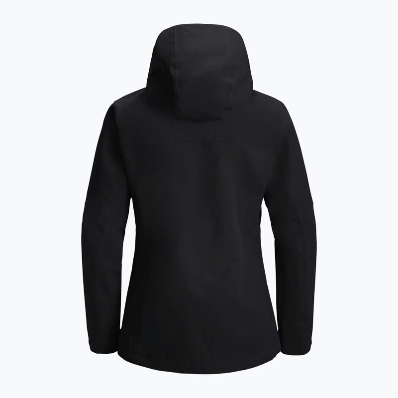 Dámska bunda do dažďa Jack Wolfskin Jasper 2L black 12