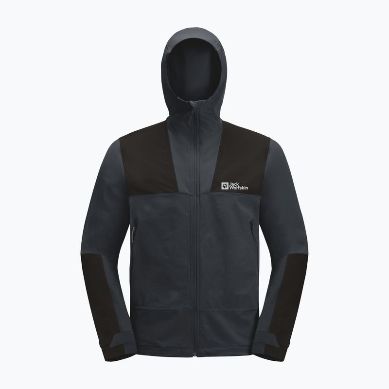 Pánska softshellová bunda Jack Wolfskin Andur phantom 5