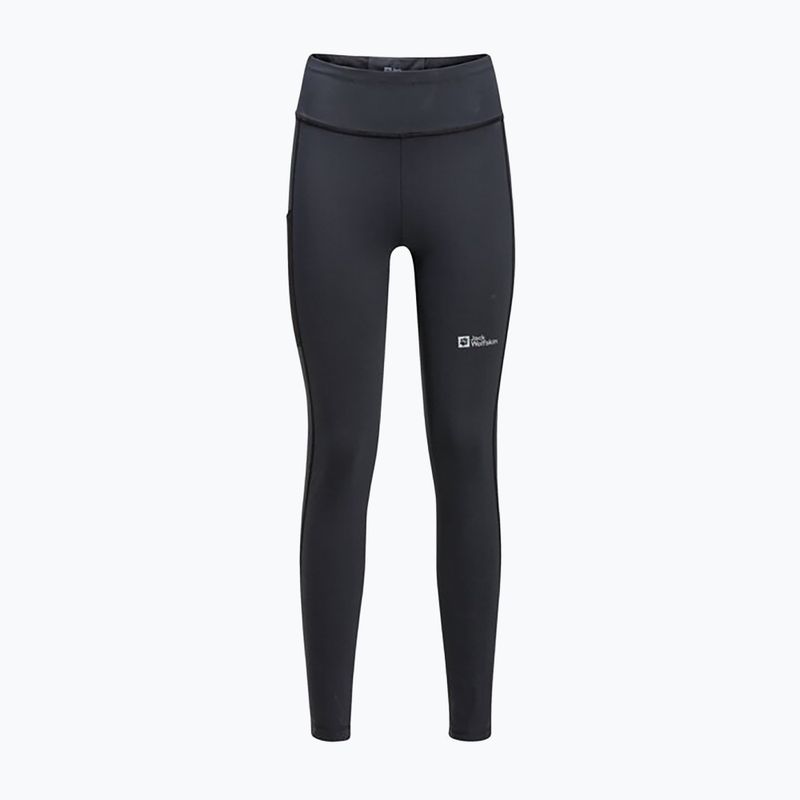 Dámske trekové nohavice Jack Wolfskin Klintal Tights black 4