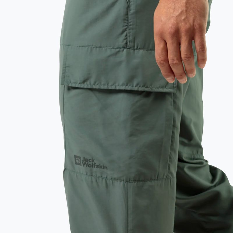 Pánske trekingové nohavice Jack Wolfskin Barrier hedge green 4