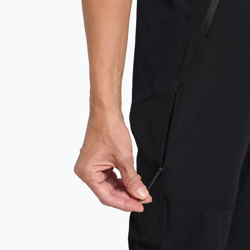 Dámske softshellové nohavice Jack Wolfskin Andur black 5