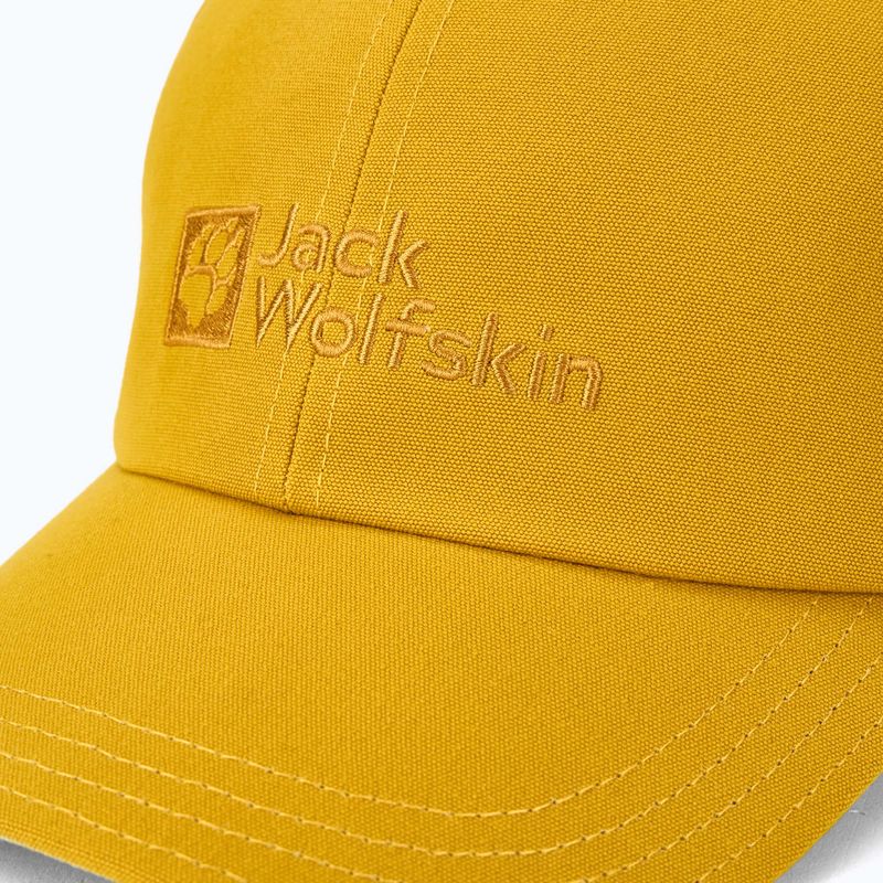 Šiltovka Jack Wolfskin Baseball Cap curry 4