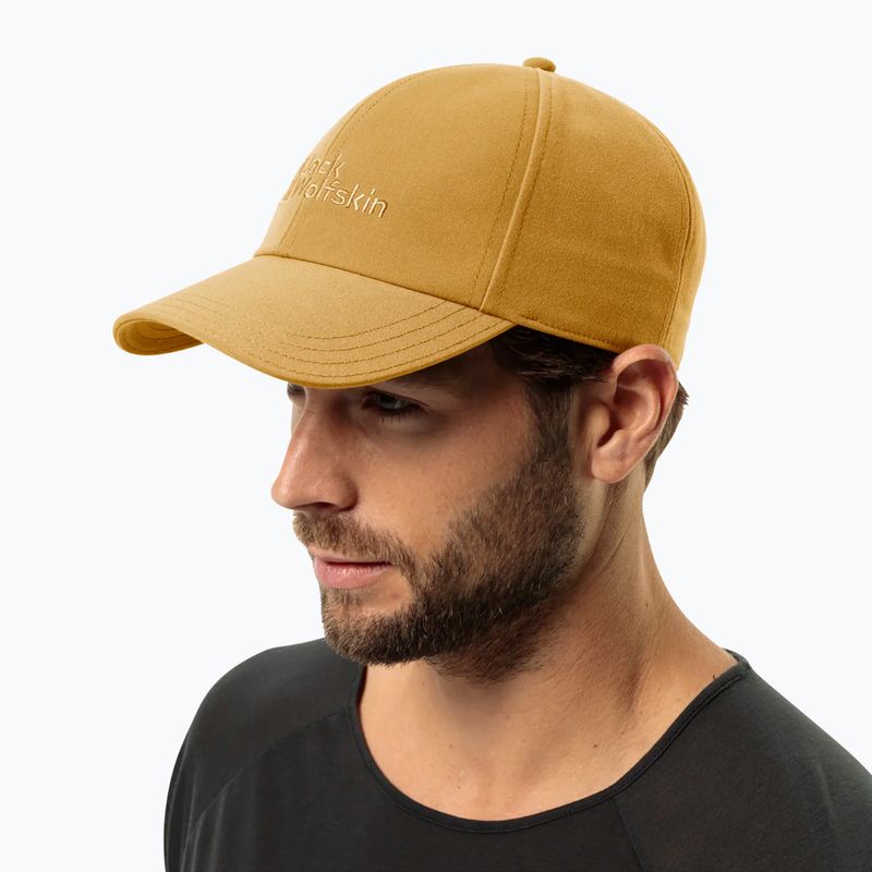 Šiltovka Jack Wolfskin Baseball Cap curry 6