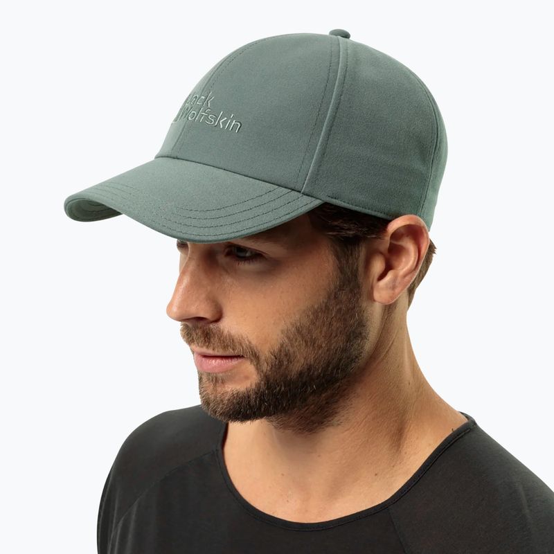 Šiltovka Jack Wolfskin Baseball Cap hedge green 2