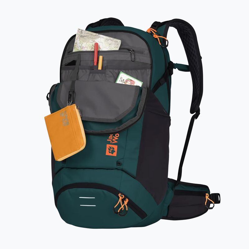 Cyklistický batoh Jack Wolfskin Moab Jam Shape 25 l sea green 3