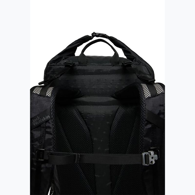 Turistický batoh Jack Wolfskin Wandermood Rolltop 30 l granite black 7