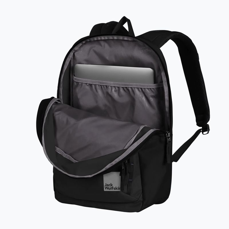 Mestský batoh Jack Wolfskin Hasensprung 23 l čierny 3