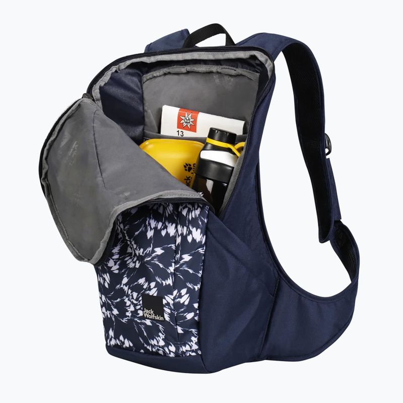 Dámsky batoh Jack Wolfskin Frauenstein 15 l leaves night blue 3