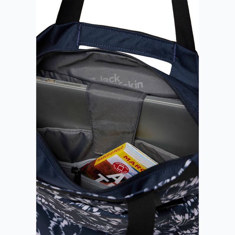 Mestský batoh Jack Wolfskin Ebental 15 l leaves night blue 6