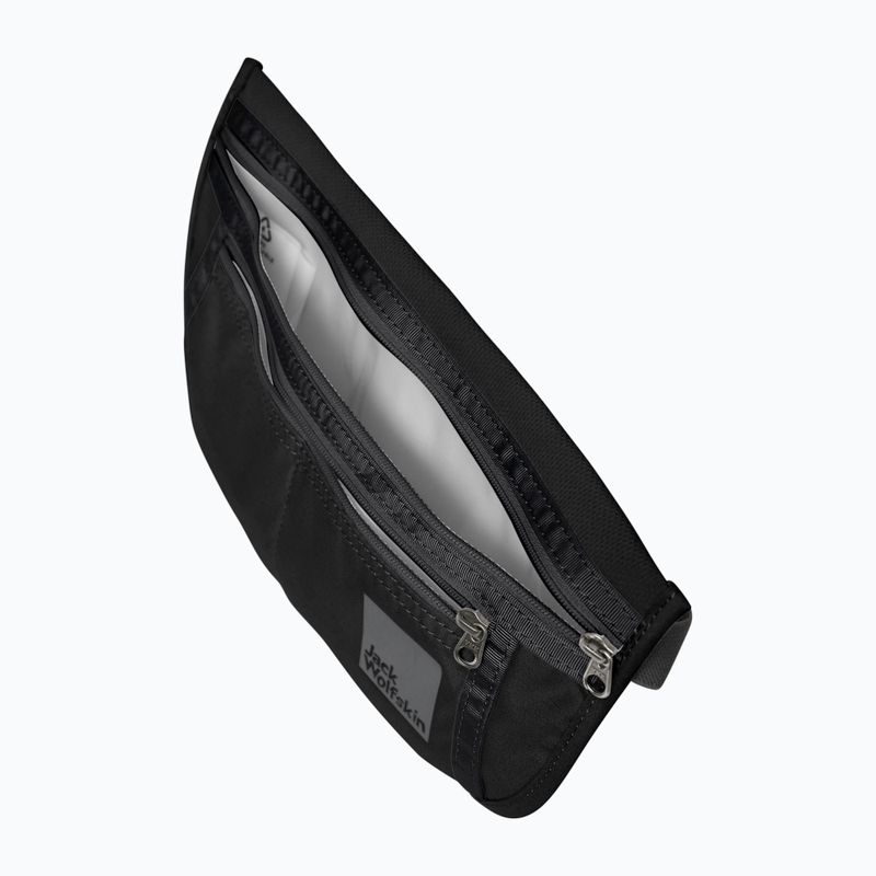 Kapsička/ľadvinka Jack Wolfskin Document Belt De Luxe black 5