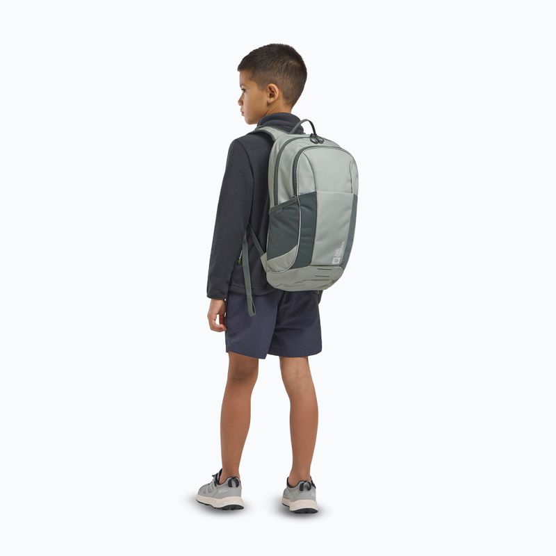Detský turistický batoh Jack Wolfskin Moab Trail 14 l mint leaf 10