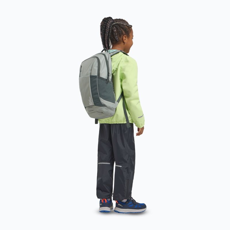 Detský turistický batoh Jack Wolfskin Moab Trail 14 l mint leaf 11
