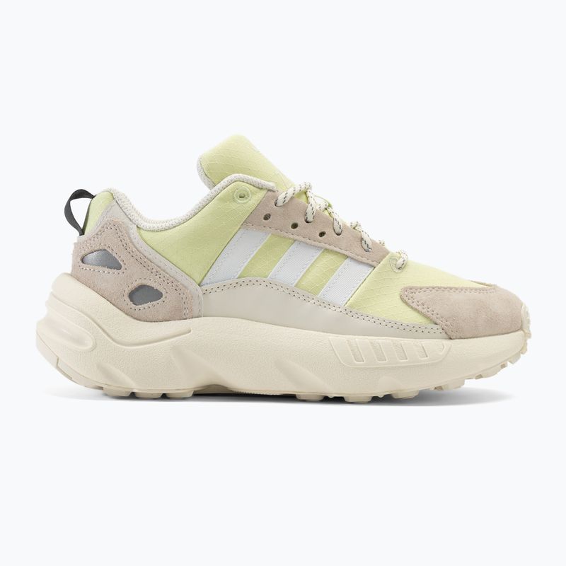 Detská obuv adidas ZX 22 cloud white/cloud white/almost lime 2