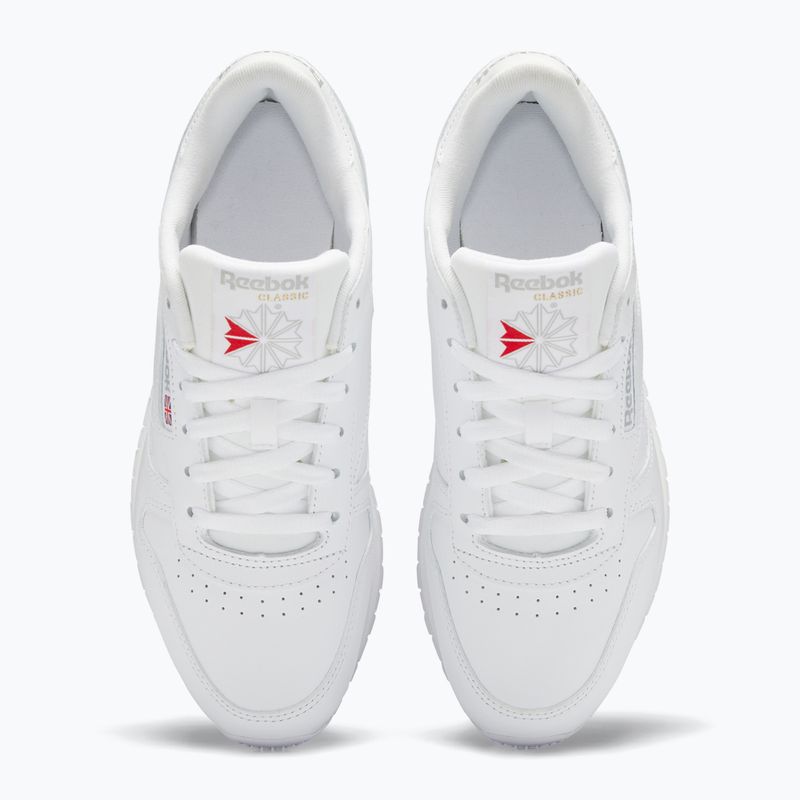 Reebok Classic Leather pánska obuv white/footwear white/pure grey 3 5