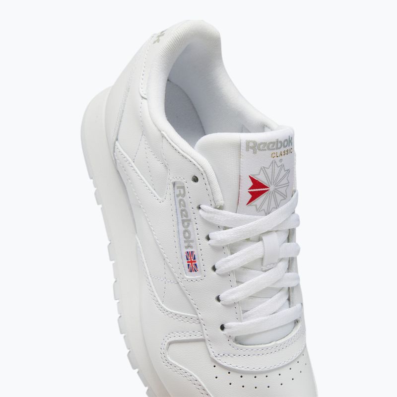 Reebok Classic Leather pánska obuv white/footwear white/pure grey 3 6