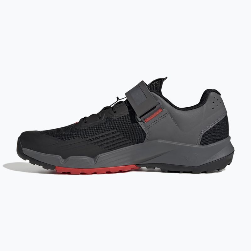 Pánska MTB cyklistická obuv adidas FIVE TEN Trailcross Clip In core black/grey three/red 4