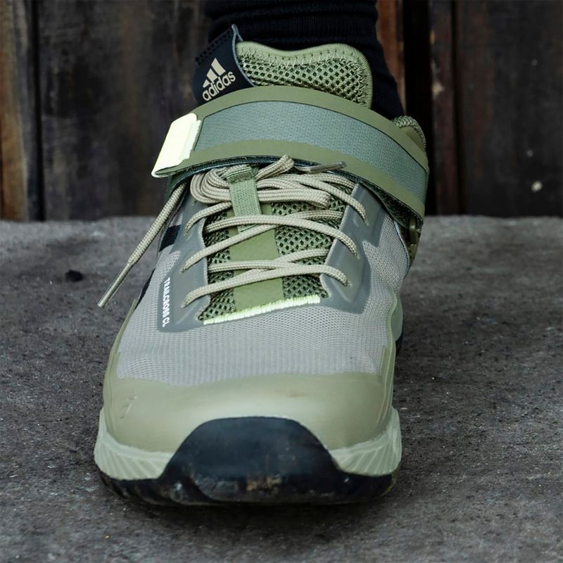 Pánska MTB cyklistická obuv adidas FIVE TEN Trailcross Clip In core black/grey three/red 18