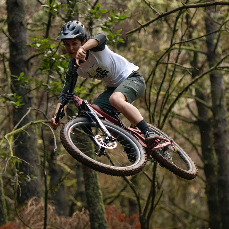 Dámska MTB cyklistická obuv adidas FIVE TEN Trailcross Clip In core black/grey three/red 13