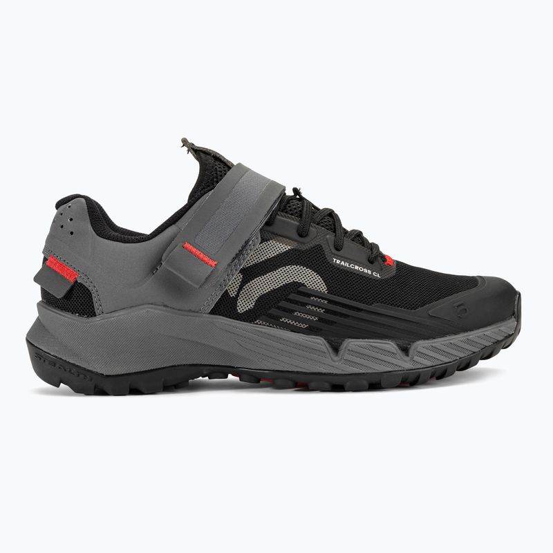 Dámska MTB cyklistická obuv adidas FIVE TEN Trailcross Clip In core black/grey three/red 2