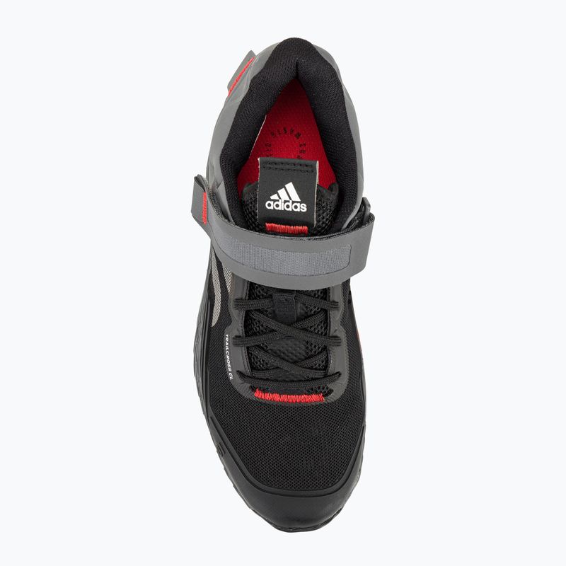 Dámska MTB cyklistická obuv adidas FIVE TEN Trailcross Clip In core black/grey three/red 8