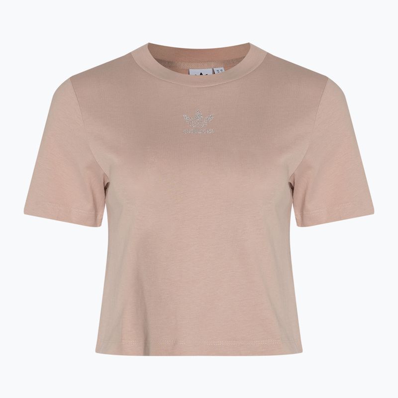 Dámske tričko adidas 2000 Luxe Cropped Tee ash pearl