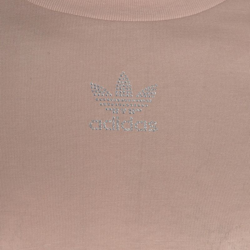 Dámske tričko adidas 2000 Luxe Cropped Tee ash pearl 3