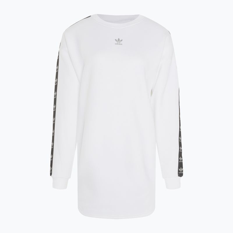Dámske šaty adidas Crew Long Sleeve white