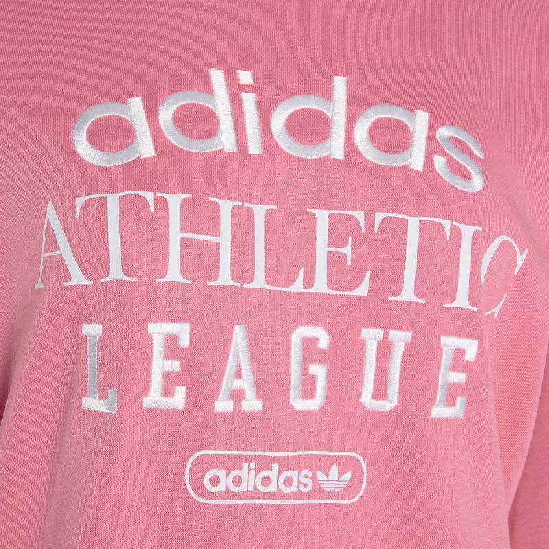 Dámska mikina adidas Retro Luxury Crew rose tone 4