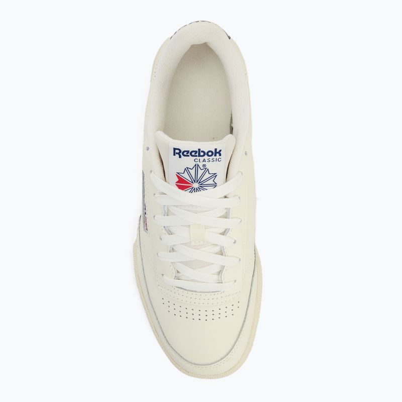 Reebok Club C 85 pánska obuv chalk/chalk/classic cobalt 5