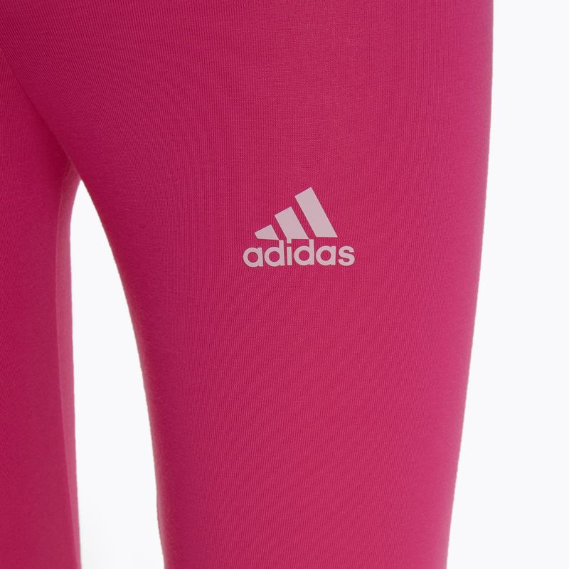 Detské legíny adidas Essentials Lin team real magenta/clear pink 3