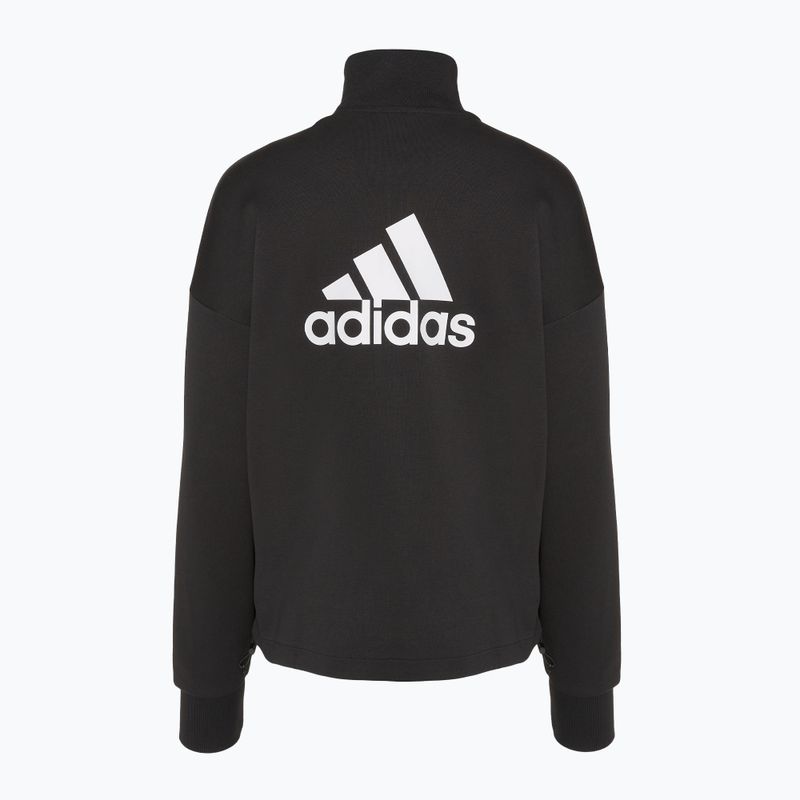 Dámska mikina adidas Future Icons Badge Of Sport Quarter Zip black 2