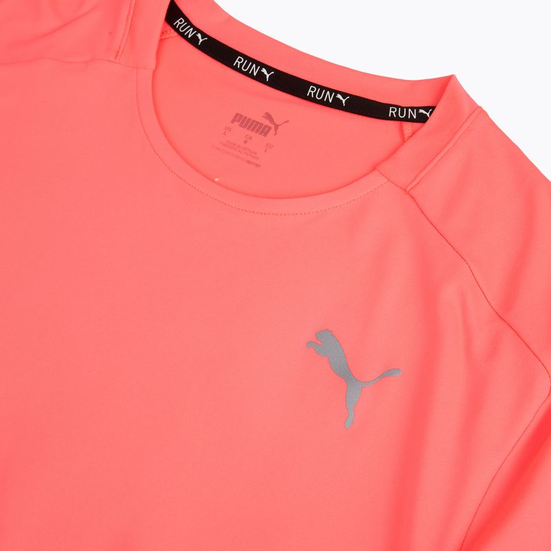 Pánske bežecké tričko PUMA Run Cloudspun SS Tee Pink/Silver 3