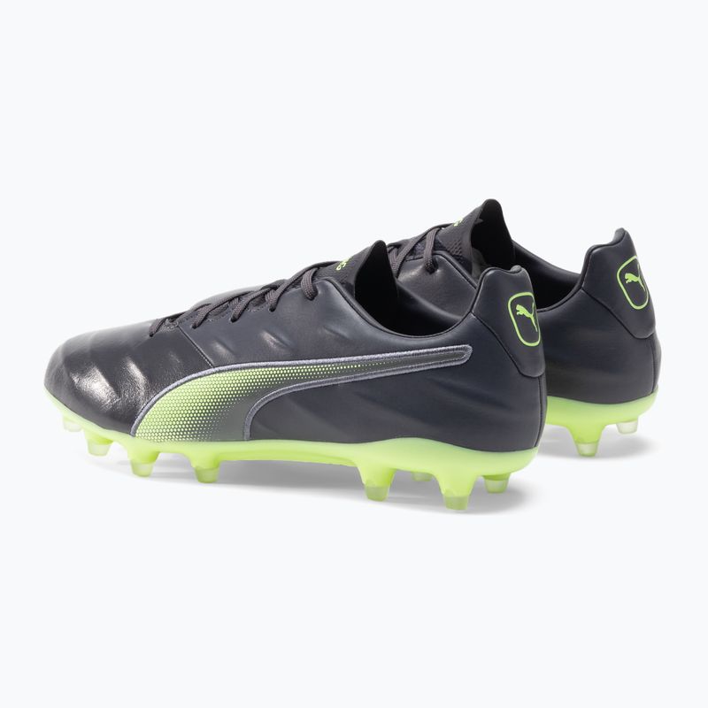PUMA King Pro 21 FG pánske kopačky black-green 106549 05 3