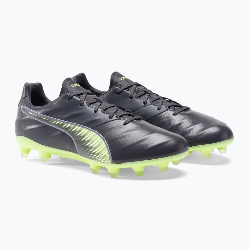 PUMA King Pro 21 FG pánske kopačky black-green 106549 05 4
