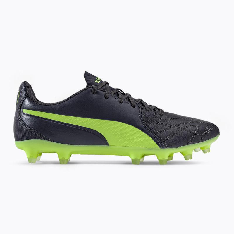 PUMA King Hero 21 FG pánske kopačky black-green 106554 05 2