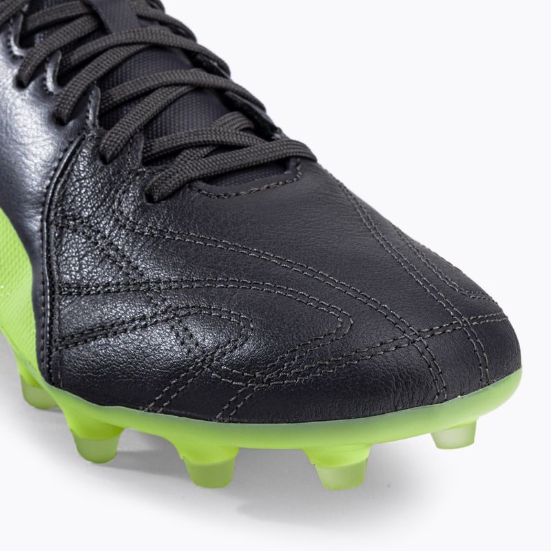 PUMA King Hero 21 FG pánske kopačky black-green 106554 05 7